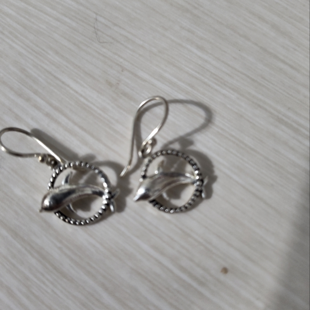 Sterling silver earrings